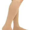 Medical Compression Socks 15-20 mmHg by | Knee High Open toe Compression Stockings for Varicose Vein Swollen Legs Travel Flights Pregnancy