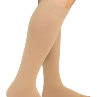 Medical Compression Socks 15-20 mmHg by | Knee High Open toe Compression Stockings for Varicose Vein Swollen Legs Travel Flights Pregnancy