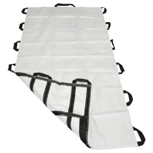 Portable Patient Transport Unit 40”x80” by | Heavy-Duty Waterproof, Leak-Proof, Non-Woven Fabric | 14 Reinforced Handles | Holds Up to 1000 lbs. | Secure & Comfortable