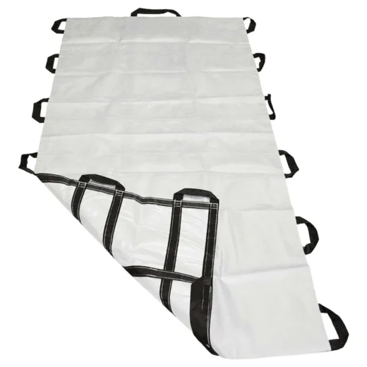Portable Patient Transport Unit 40”x80” by | Heavy-Duty Waterproof, Leak-Proof, Non-Woven Fabric | 14 Reinforced Handles | Holds Up to 1000 lbs. | Secure & Comfortable