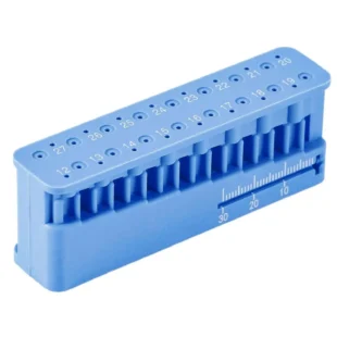1 PC Dental Endodontic Measuring Block Tool by | Autoclavable File Holder, Endo Ruler File Measuring Board for Root Canal Treatment