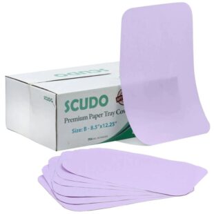 Disposable Paper Tray Liners by | Disposable Dental Tray Covers 8.5"x12.25" for Single Use Paper Sheets | Medical Tray Liners for Dental Clinic Tattoo Table