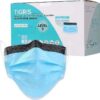Tigris Antifog Foam Blue Face Mask by | 3Ply Level-3 Mask Breathable Individually Packed Indoor & Outdoor Use