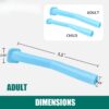 50 Pcs Dental High Volume Surgical Aspirator Tips by | Disposable Suction Tips