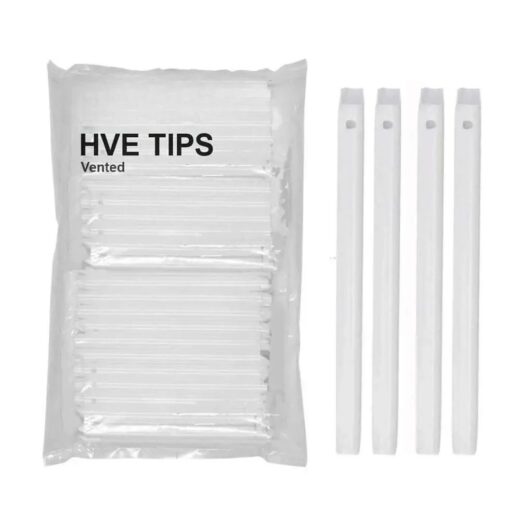 High Volume Evacuator HVE Tips by | Dental Vented Evacuation Tips with Smooth Edges