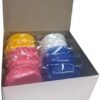 Retainer Case with Vent Holes | Teeth Whitening Tray Case Orthodontic Retainer Cases Mouth Guard Case with Tight Snap Closure - Multicolor