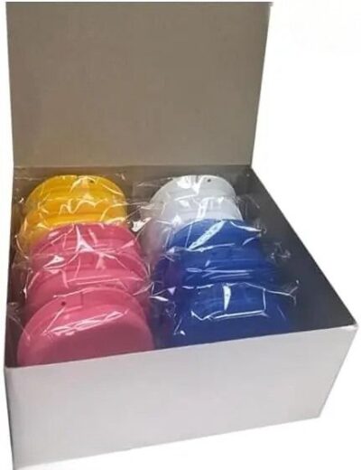 Retainer Case with Vent Holes | Teeth Whitening Tray Case Orthodontic Retainer Cases Mouth Guard Case with Tight Snap Closure - Multicolor