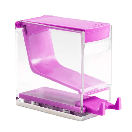 Dental Cotton Roll Dispenser Holder by | Press Type Cotton Roll Holder Organizer with Nonslip Base