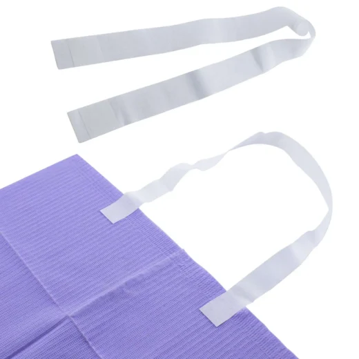 Dental Grade Scudo 7.2g 3Ply Dental Bibs by | Soft & Waterproof Disposable Bib Sheet for Patients 13" x 18" | Dentist Tray Cover and Nail Table Cover Supplies
