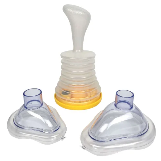 3PCs Choking Rescue Device for Kids and Adults by | Portable Airway Suction Choking Device Home Emergency Kit