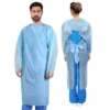 Dental Disposable Isolation Aprons | PPE Disposable Medical Gowns with Thumb Loops Back Coverage Double Tie Closure | One Size Fits All Dental Gown