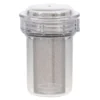 Dental Evacuation Suction Trap #2300 by | Disposable Clear Canister with Lid Gasket & Stainless Steel Mesh Filter | Fits Most Dental Vacuum Pump Systems