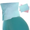 Dental Headrest Paper Cove by | Disposable Dental Chair Sleeves Protector | Fluid Resistant Poly Backing Colored Sleeves for Headrest