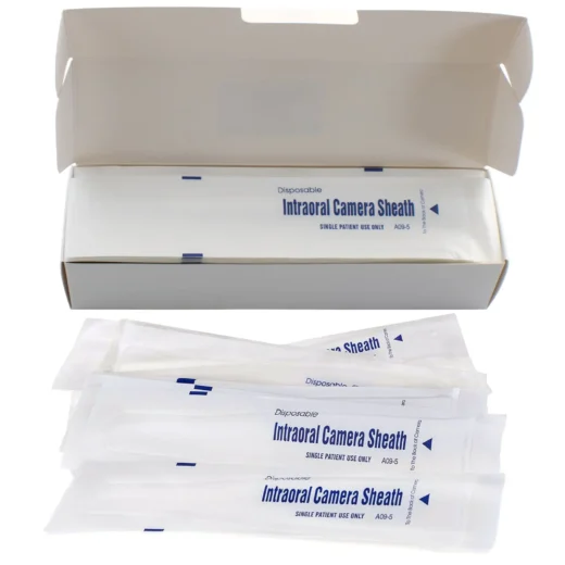 100 Pcs Intraoral Camera Sleeves by | Protective Sheath Sleeve for Dental Intraoral Camera | Intraoral Camera Sleeve Sheath Cover | Disposable Camera Sleeves