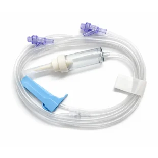 IV Administration Sets Sterile, Injection Site, 10 Drip/mL, Luer Lock