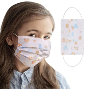 Kids Face Mask Disposable Face Masks for Kids | Breathable & Comfortable Facial Masks for Boys and Girls