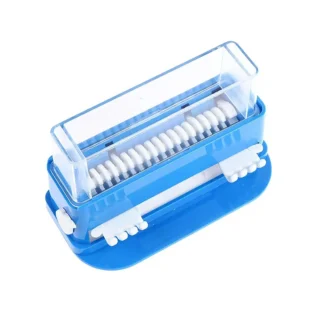 Dental Grade Micro Applicator Tip Brush Dispenser with 4 containers by | Dental Micro Brush Holder Organizer